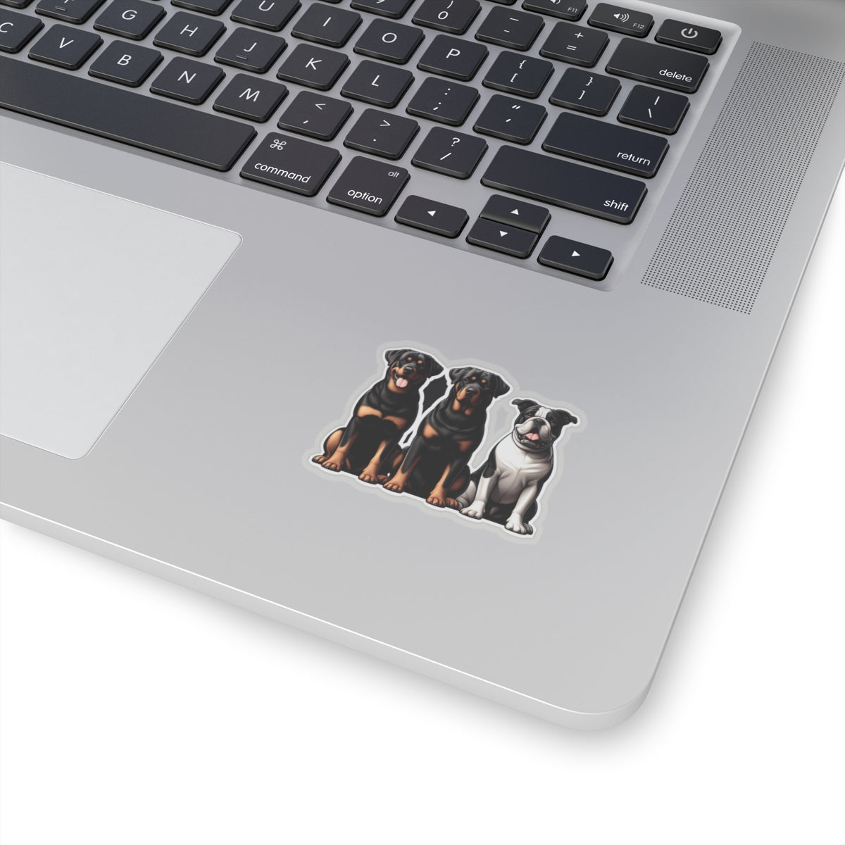 Our adorable Rottweiler and American Bully Kiss-Cut Stickers - Perfect for Dog Lovers!