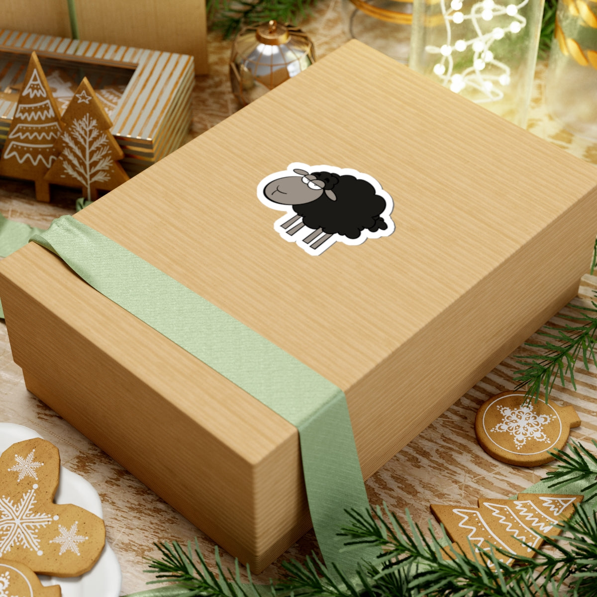 OG Black Sheep Kiss-Cut Sticker — Original Black Sheep Design