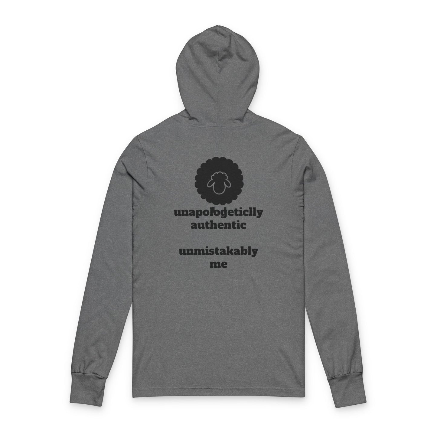 Hoodie - Be the Black Sheep Unisex Hooded Long Sleeve Tee