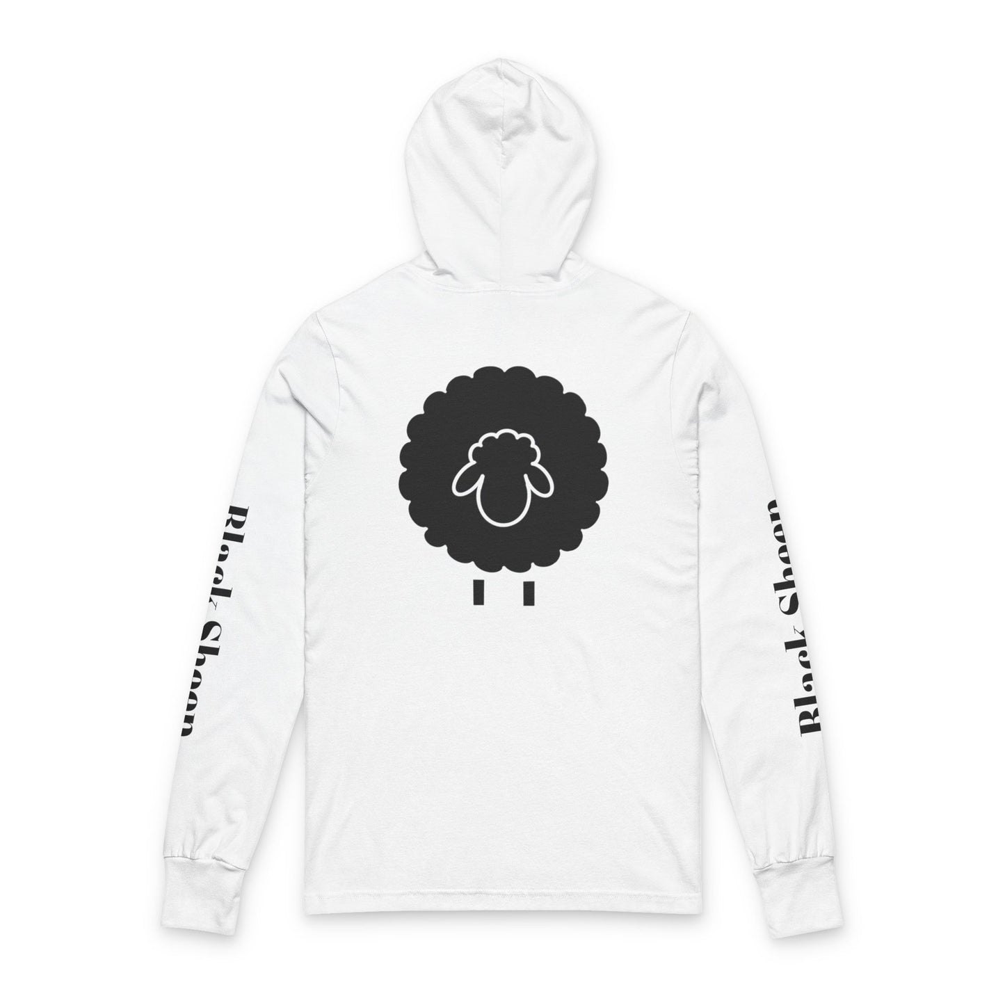 Hoodie - Be the Black Sheep Unisex Hooded Long Sleeve Tee